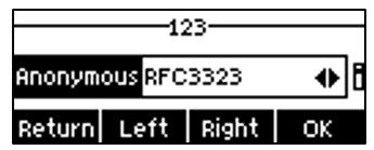 Screenshot: 5.16.1- Anonymous Call