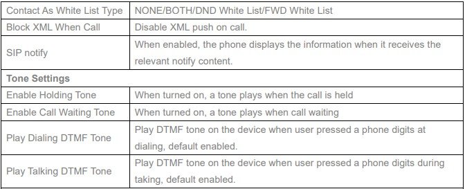 Screenshot: 9.11- Phone settings >> Features