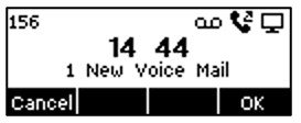 Screenshot: 6.8.2- MWI (Message Waiting Indicator)