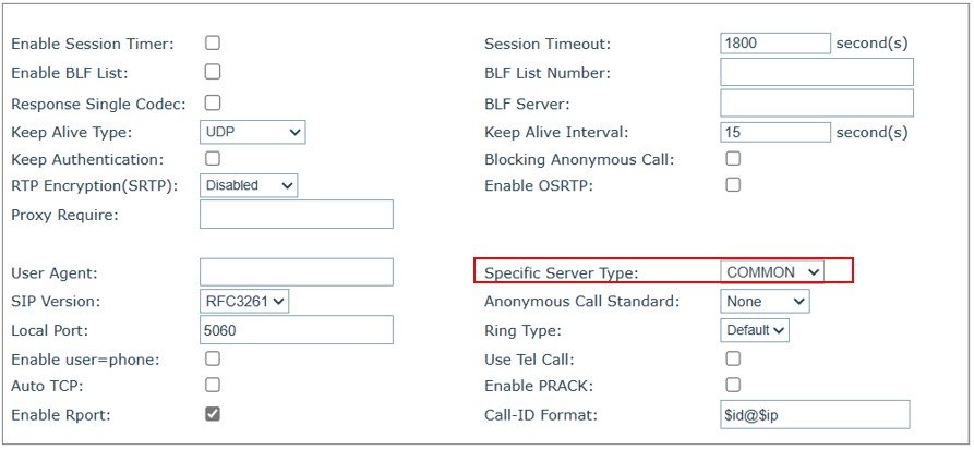 Screenshot: 5.16.2- Ban Anonymous Call