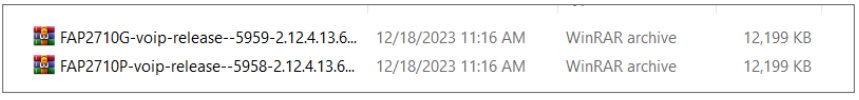 Screenshot: 7.5.5- Firmware Upgrade