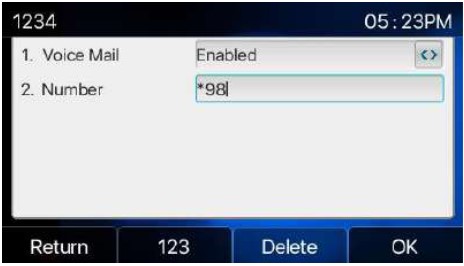 Screenshot: 6.8.2- MWI (Message Waiting Indicator)