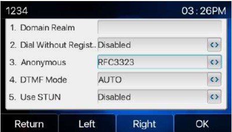 Screenshot: 5.17.1- Anonymous Call