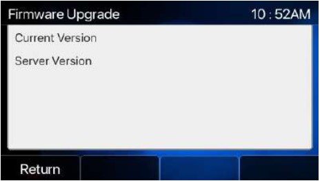 Screenshot: 7.5.5- Firmware Upgrade