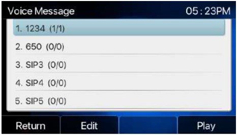 Screenshot: 6.8.2- MWI (Message Waiting Indicator)