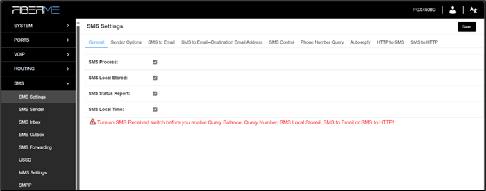 Screenshot: 6.1 General