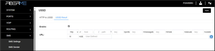 Screenshot: 6.7 USSD Result