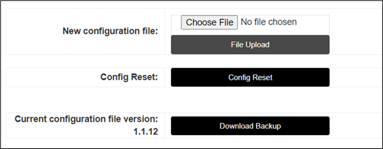 Screenshot: 2.5.3 Upload and Backup Configuration