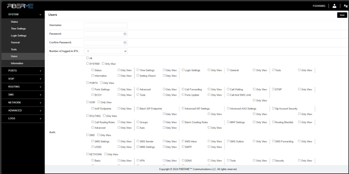 Screenshot: 2.7 User
