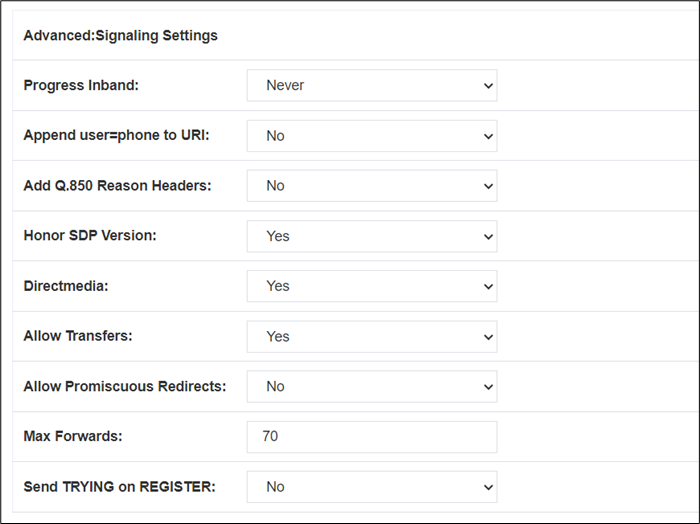 Screenshot: 4.1.1 Add New SIP Endpoint