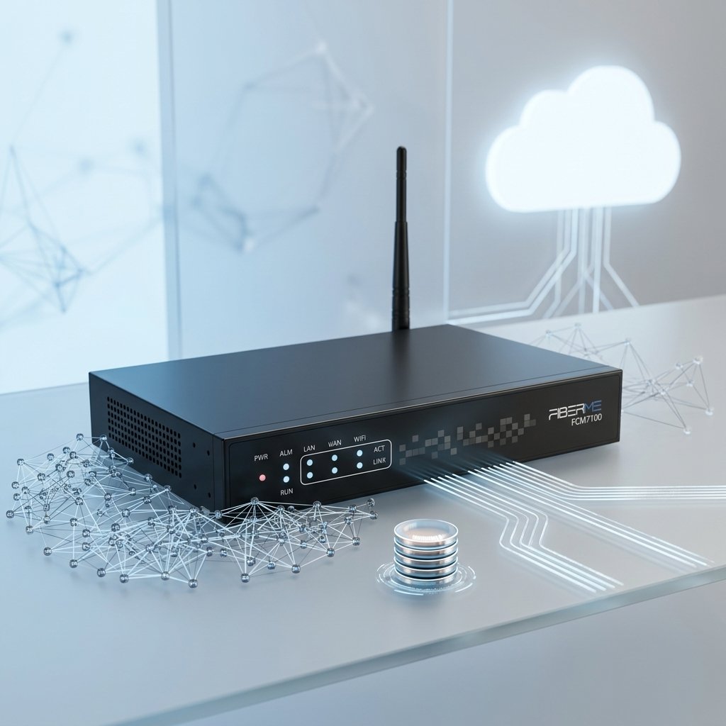 سلسلة مقسمات FCM7100 IP-PBX