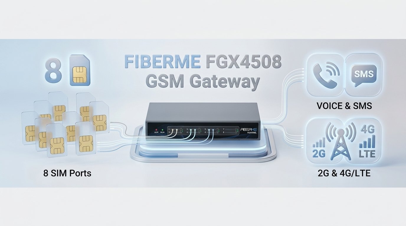 FGX4508 GSM gateway