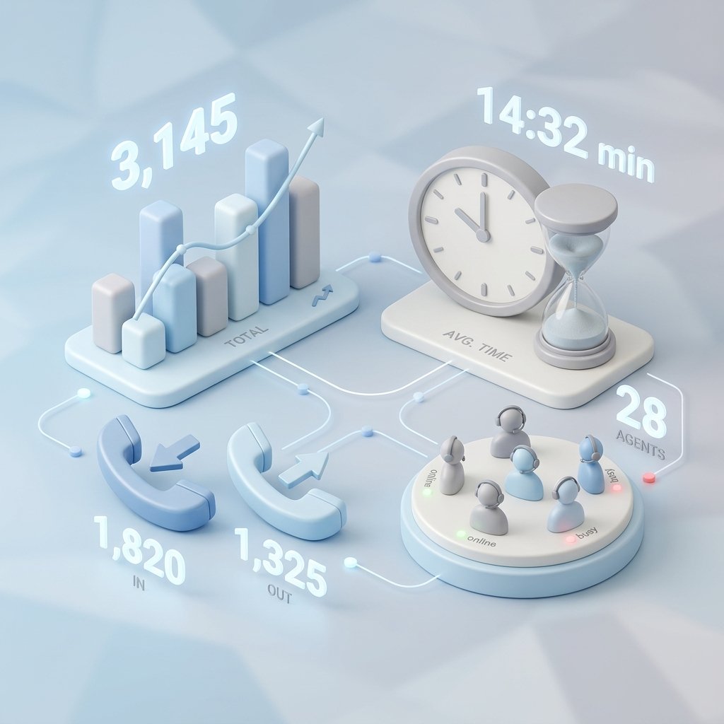 Statistiques d’appels