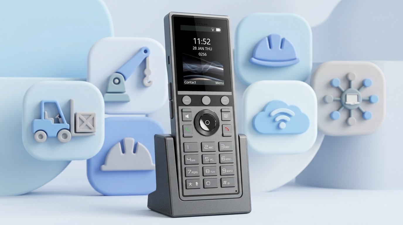 FIBERME FW620 portable Wi-Fi IP phone